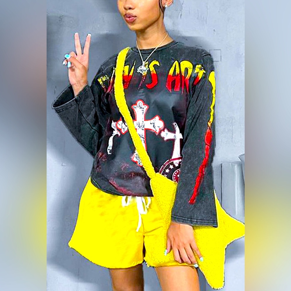 ⚡️Pain Is Art Pullover⚡️🖤